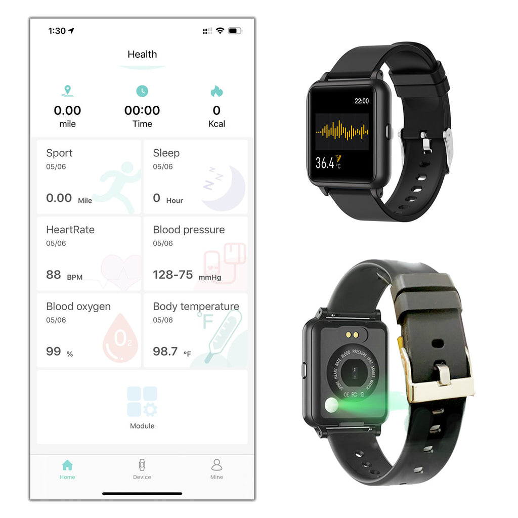 Dozii OXITEMP Fitness Smartwatch
