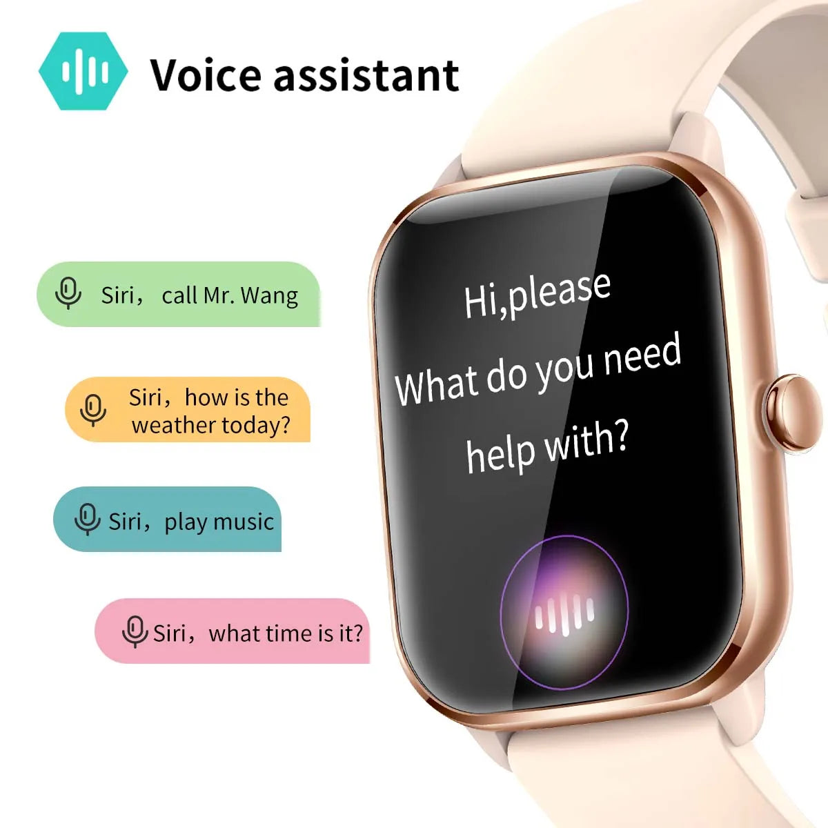 Dozii SENBONO KT65 Bluetooth Calling Smartwatch
